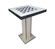 میز شطرنج چوبی کد 105